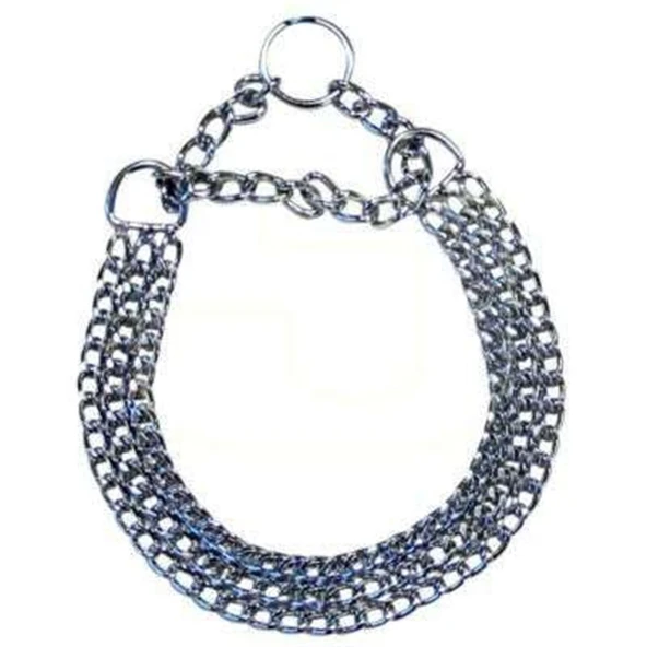 Doglife 3 Sıra Büyük Irk Köpek Eğitim Boyun Zinciri 2,5 mm - 60 cm ürün görseli