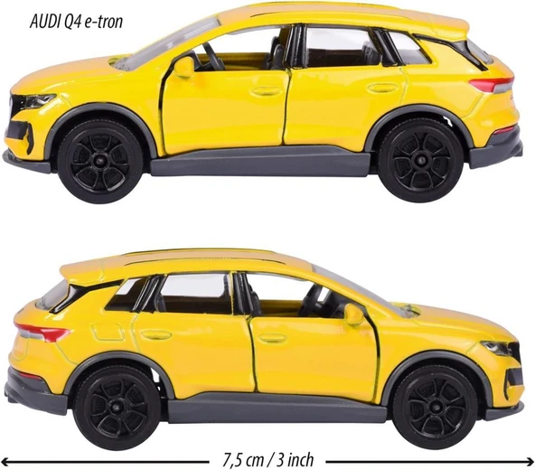 Majorette Cars Metal Diecast Premium AUDI Q4 e-tron - 3