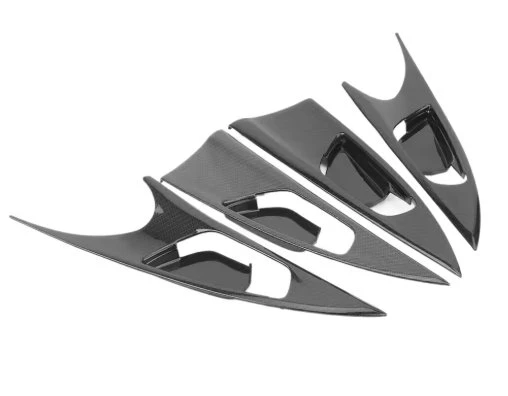 Honda Civic FC5 2016-2021 UYUMLU İç Kapı Kolu Çerçevesi Karbon Kalın Üründür - Resim 8