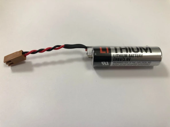 TOSHIBA ER-6 V C4 E LITHIUM BATTERY - 1