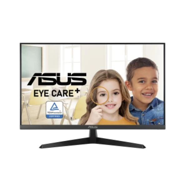 ASUS VY27UQ 27 IPS FREESYNC 3840 x 2160 60Hz 350cd DP HDMI Hoparlör VESA 3YIL EYECARE PLUS FLICKER-FREE ÇERÇEVESIZ DÜSÜK MAVI ISIK ANTIBAKTERIYAL KAPLAMA MONITÖR