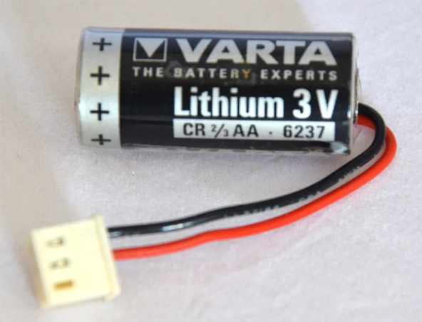 VARTA CR 2/3 A 3 V LITHIUM PİL PLUG