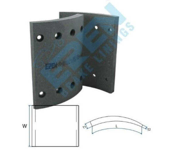 KAMPANA BALATA JUMBO SAF TREYLER ürün görseli