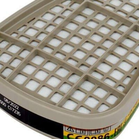 3M 6059 ABEK1 Org.-İnorg. Asit-Amon. Gaz Buhar Filtresi PAKET İÇİ 8 ADET - 2