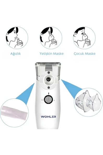 Wohler Taşınabilir Mesh Nebulizatör - 4