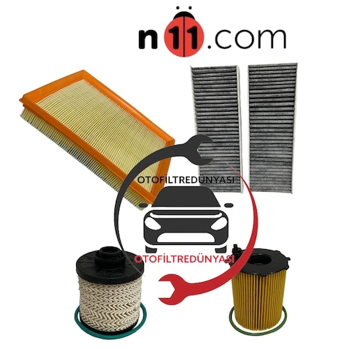 Citroen C-Elysee Peugeut301 1.6 Blue Hdi Euro 6 Filtre Seti 4lü ürün görseli