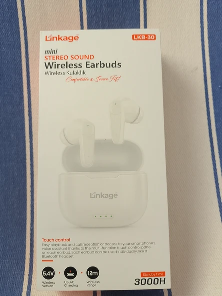 Lkb30 3000 saat Kulakiçi Kulaklık TWS - Resim 2