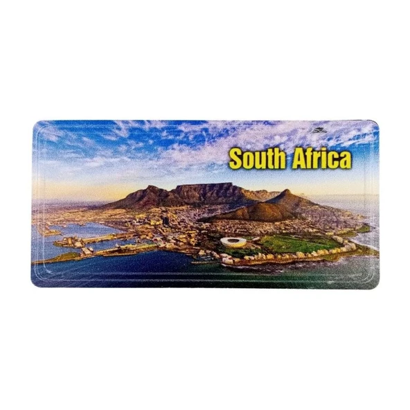 Güney Afrika Temalı Plaka Magnet ürün görseli
