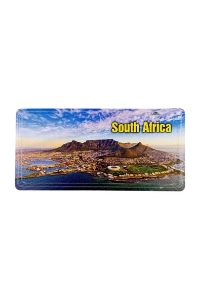 Güney Afrika Temalı Plaka Magnet - Resim 3
