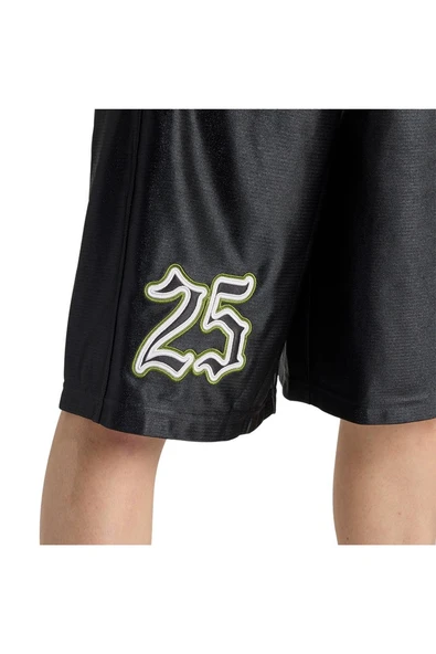 adidas Erkek  Siyah  Şort GRFX SHORT JY2769 - Resim 5