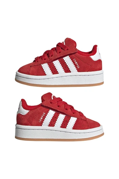 adidas Bebek  Kırmızı  Sneaker CAMPUS 00s CF EL I JI4336 - Resim 11
