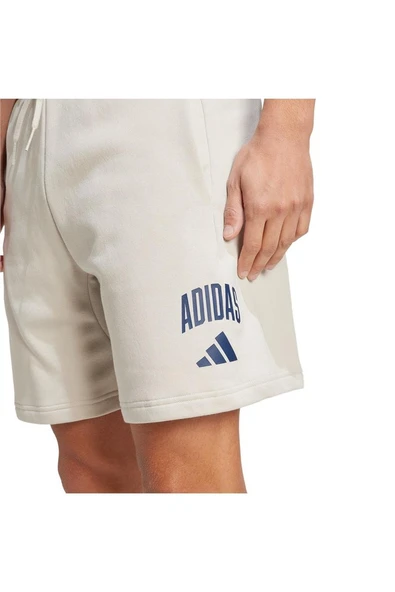 adidas Erkek  Bej  Şort M COLLEGIATE SH JM1726 - Resim 5