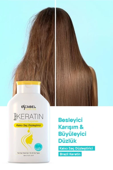 Escabel Brezilya Keratin - Resim 2