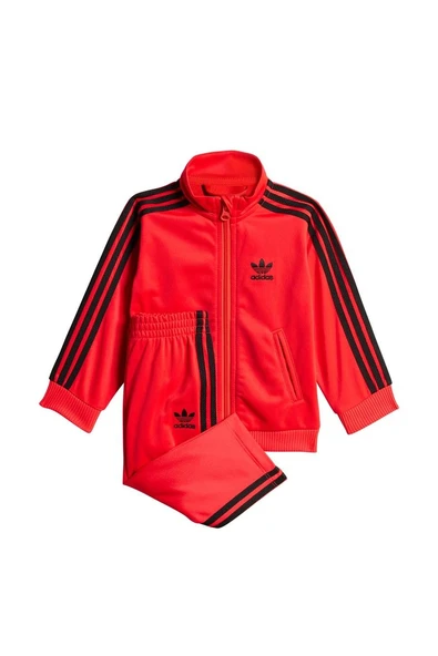 adidas Bebek  Kırmızı  Eşofman FIREBIRD TS JY0022 - Resim 2