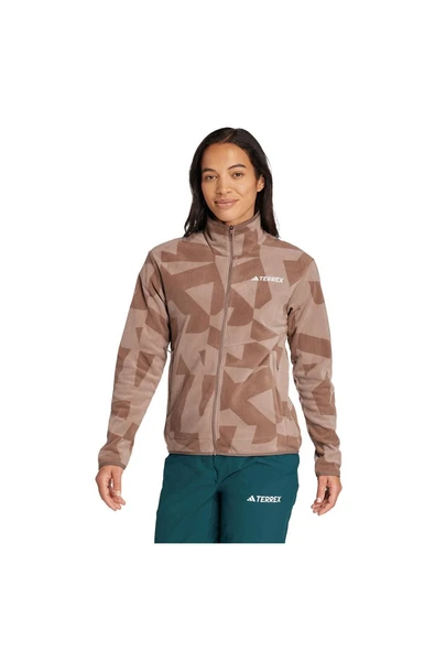 adidas Kadın  Kahverengi  Ceket W MT AOP FZ FL JN0997 - 2