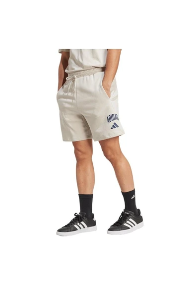 adidas Erkek  Bej  Şort M COLLEGIATE SH JM1726 - Resim 2