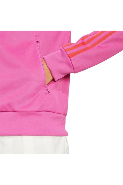 adidas Kadın  Pembe  Ceket GRFX BB TT JW6056 - 4