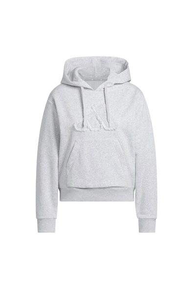 adidas Kadın  Gri  Sweatshirt W CO RUFF HD JX1326 ürün görseli 1