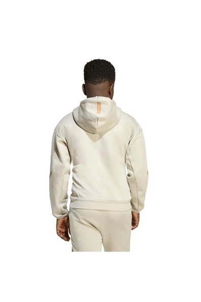 adidas Unisex Çocuk  Bej  Ceket J Z.N.E.FZ JW4005 - Resim 2