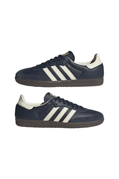 adidas Erkek  Mavi  Sneaker SAMBA OG ID2056 - Resim 12