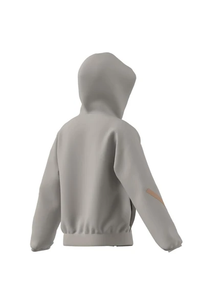 adidas Unisex Çocuk  Bej  Ceket J Z.N.E.FZ JW4005 - Resim 11