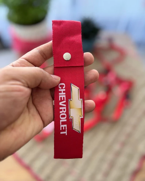 Chevrolet Tasarımlı, Kırmızı Renk Yüksek Kalite Tampon & Çeki ipi - 1