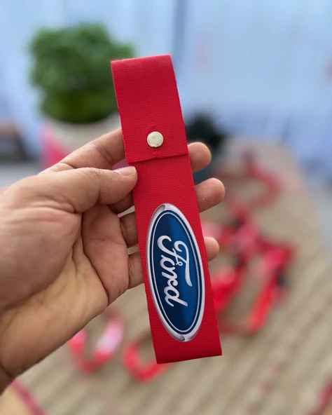 Ford Tasarımlı, Kırmızı Renk Yüksek Kalite Tampon & Çeki ipi - Resim 2