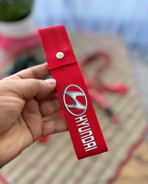 Hyundai Tasarımlı, Kırmızı Renk Yüksek Kalite Tampon & Çeki ipi - 1