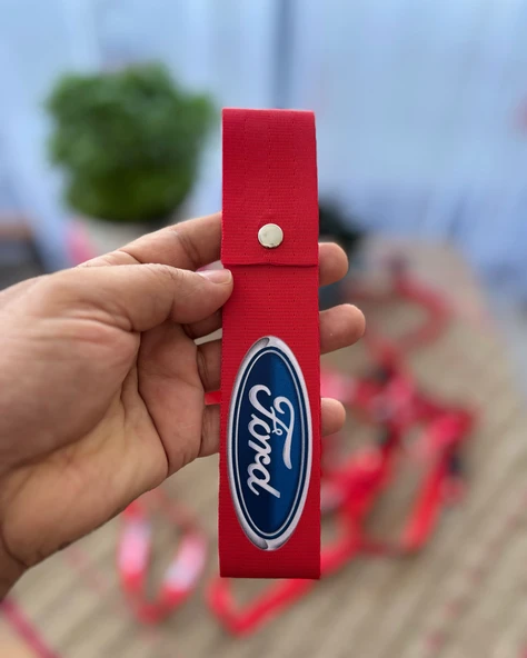 Ford Tasarımlı, Kırmızı Renk Yüksek Kalite Tampon & Çeki ipi - Resim 4