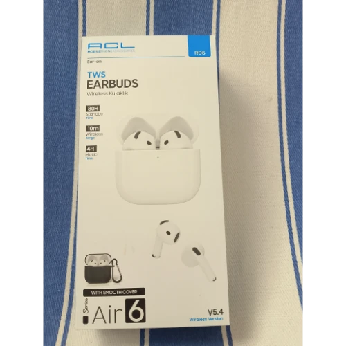 Acl Rd5 Air 6 80 saat Bluetooth 10 m wireless kulaklık - Resim 2