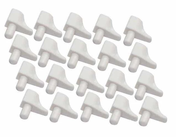 ADİLON DÜBELLİ RAF PİMİ 5 MM.20'Lİ BEYAZ