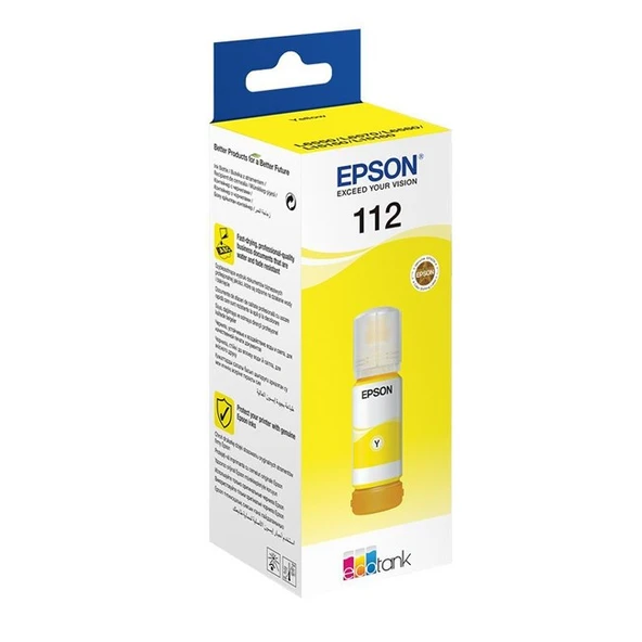 Epson 112 Sarı Şişe Kartuş (C13T06C44A)