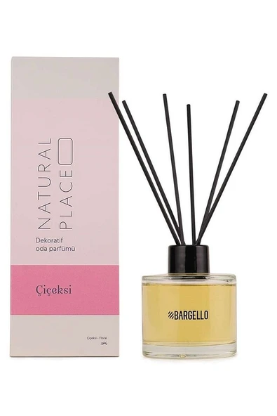 Natural Place Çiçeksi 120 Ml Dekoratif Ortam Kokusu Bambu Çubuklu - 1