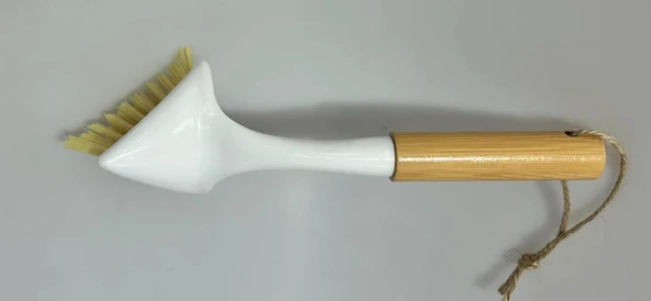 VICHY INCE YATAY UÇLU BULAŞIK FIRÇASI VCH-6639 AHŞAP SAPLI ürün görseli