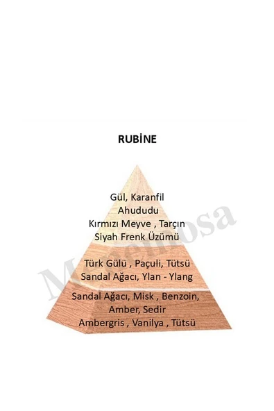 Niche Paradise Edition RUBİNE Unisex Extrait De perfume 75 ml Floral - Mnms75rubine - 2