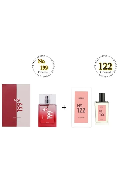 No:199 + 122 Unisex / Kadın Parfüm 50 ml Edp Oriental - Mnms502no199122 ürün görseli