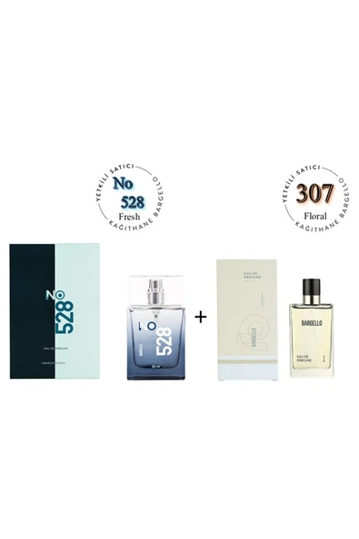 No: 528 + 307 Erkek / Kadın Parfüm Edp 50 ml Fresh / Floral - Mnms50no528307 ürün görseli