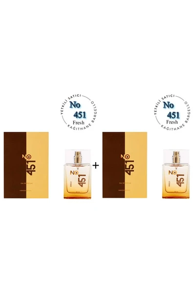 No.451 + No:451 Unısex 50 ml Parfüm Edp Fresh - Mnms50edp4512 ürün görseli