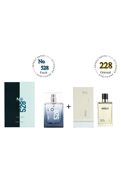 No: 528 + 228 Erkek / Kadın Parfüm Edp 50 ml Fresh / Oriental - Mnms50no528228 ürün görseli