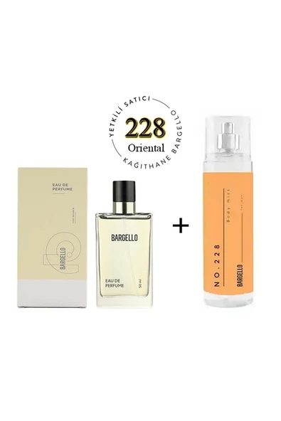 228 Kadın Parfüm edp 50 ml Oriental + No:228 Body Mist Kadın 210 ml Oriental Edt - mnms228bm ürün görseli 1