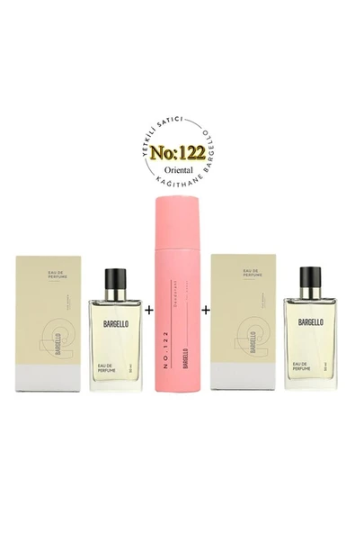 122 122 Kadın Parfüm 50 ml Edp No:122 Kadın Deodorant 150 ml Oriental - Mnms122deo2 - Resim 3