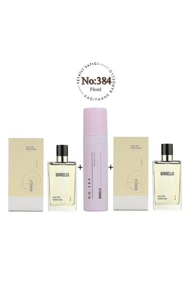 384 384 Kadın Parfüm 50 ml Edp No:384 Kadın Deodorant 150 ml Floral - Mnms384deo2 ürün görseli