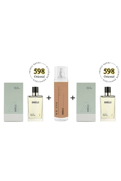 598 + 598 Unisex Parfüm Edp 50 ml Oriental + No: 598 Unisex Body Mist Edt 210 ml -mnms598bmset ürün görseli
