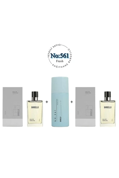 561 561 Erkek Parfüm 50 ml Edp No:561 Erkek Deodorant 150 ml Fresh - Mnms561deo2 ürün görseli