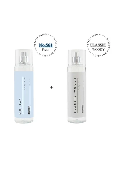 No:561 Classic Woody Erkek Body Mist 210 ml Edt - Mnms210561cwdy ürün görseli