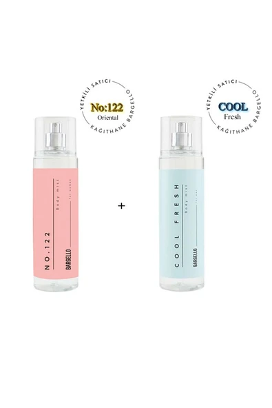 No:122 Cool Fresh Body Mist Kadın / Erkek 210 ml Edt - Mnms210edt122clfr ürün görseli 1