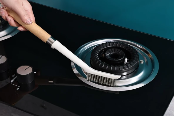 AHŞAP SAPLI İNCE BULAŞIK FIRÇASI VH-6619 ürün görseli