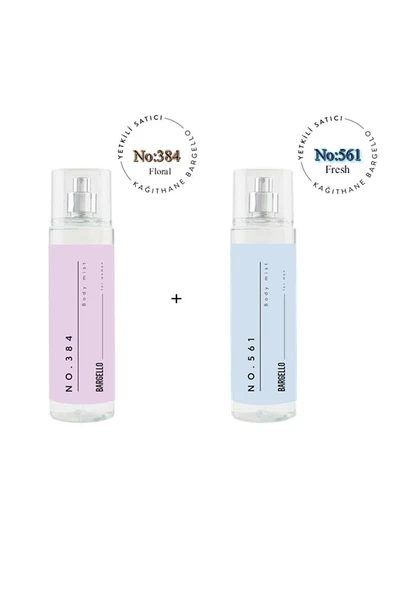 No:384 No:561 Body Mist Kadın / Erkek 210 ml Edt - Mnms210384561 ürün görseli