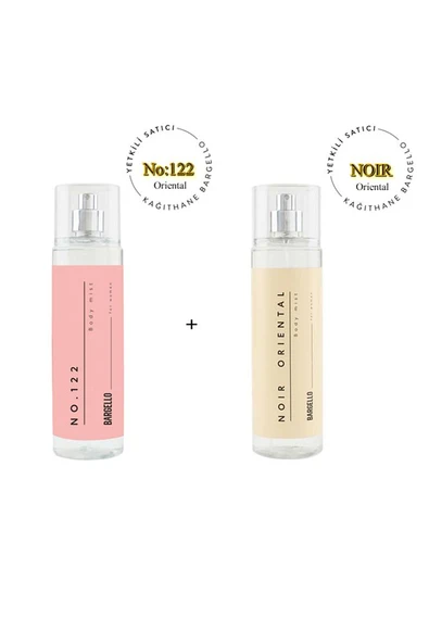 No:122 Noır Oriental Body Mist Kadın 210 ml Edt Mnms210edt122noır - Resim 3