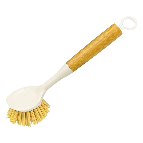 Çok Amaçlı Bambu Saplı Banyo Fayans Yüzey ve Bulaşık Fırçası VCH-6612 ürün görseli